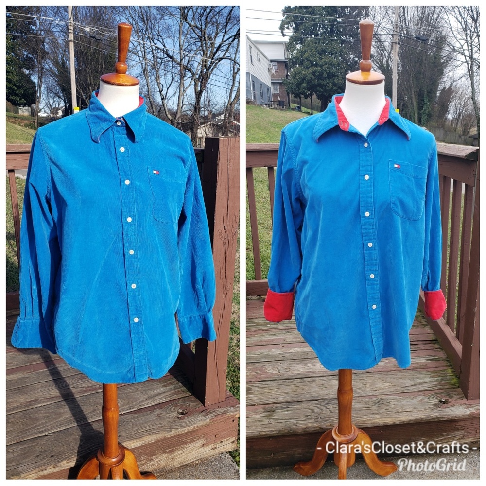 Vintage Tommy Hilfiger Corduroy Button Up
